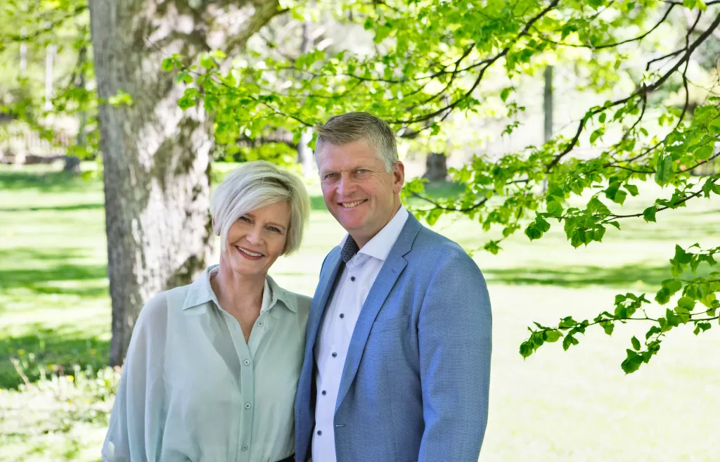 Cecilie and Tord Laeskoge