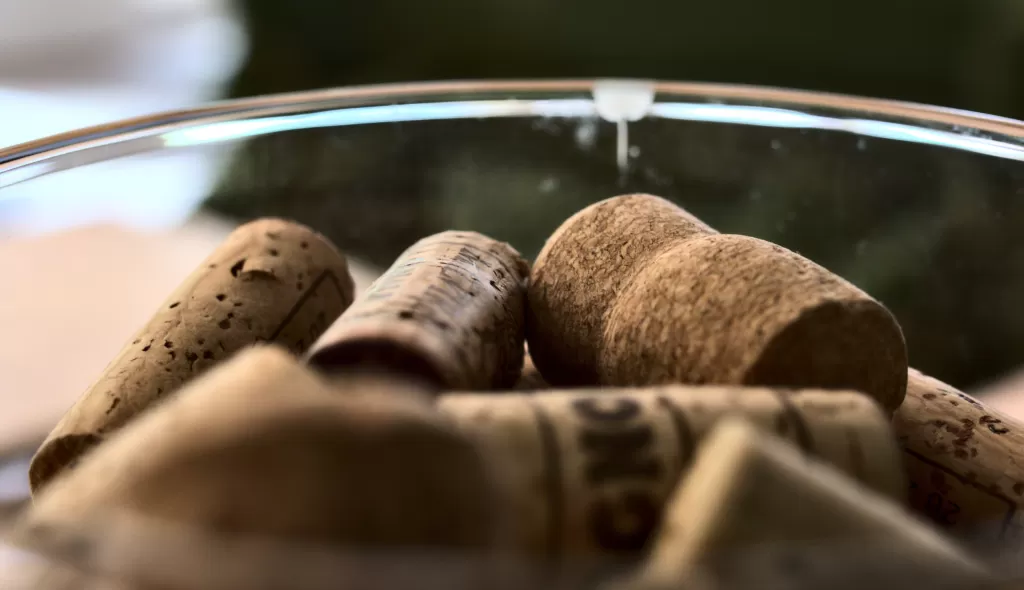 Close-up of our creative kitchen decorations.