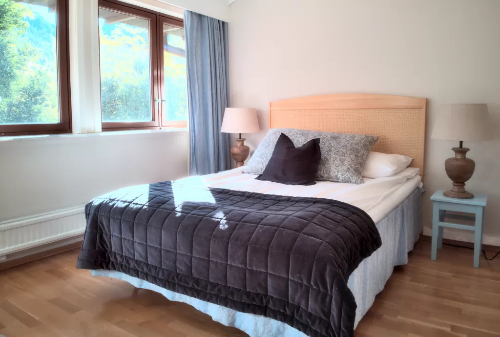 Comfortable and pleasant spacious bed