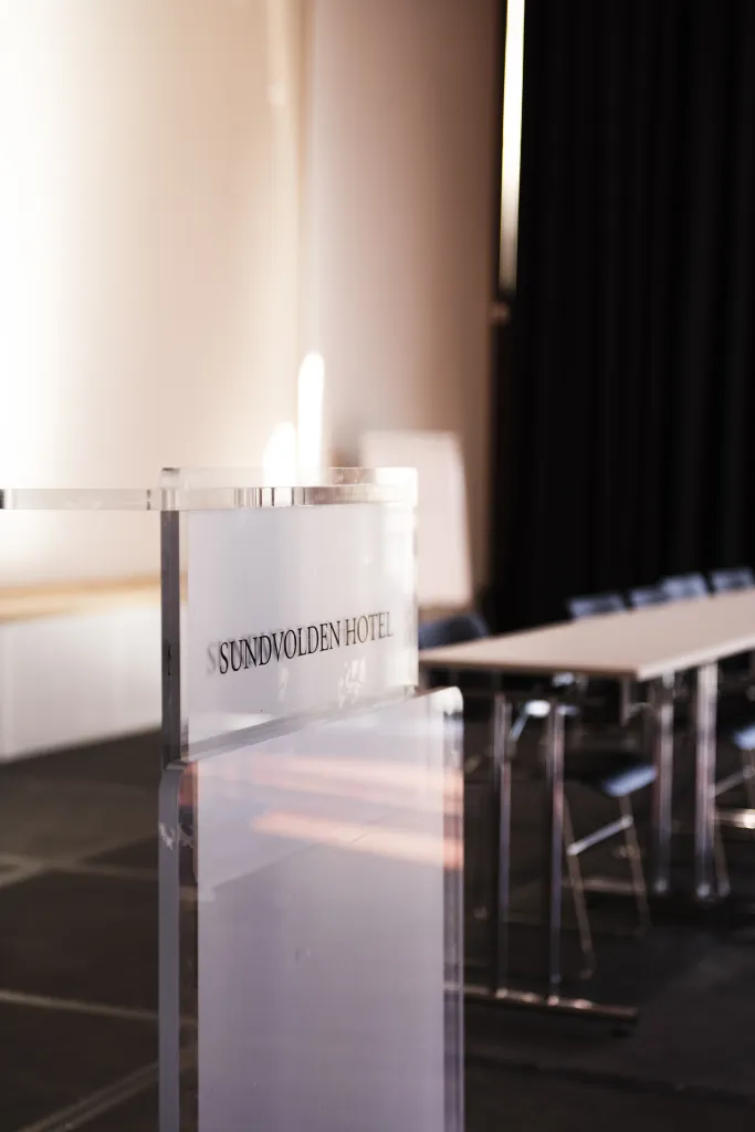 Møterom på Sundvolden Hotel