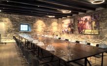 House for the gatherings of the Norwegian guilds in the Middle Ages.