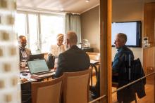 Møterom på Sundvolden Hotel